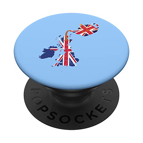 Idea bandiera Union Jack per bambini e espatriati britannici con teiera PopSockets PopGrip Intercambiabile Idea bandiera Union Jack per bambini e espatriati britannici con teiera PopSockets PopGrip Intercambiabile