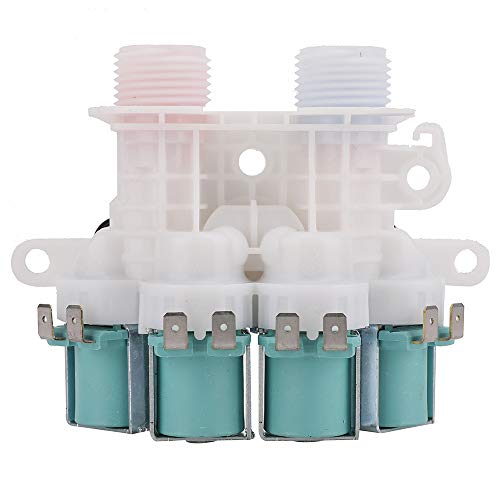 W11165546 Washer Water Inlet Valve for Whirlpool Kenmore- Replace 33090105 W10599423 W10758828 W10839828 W11096267 W11165546VP