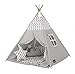 Elfique, Tenda Indiana Tipi, con Doppio Rivestimento Imbottito, Tenda con Coperta