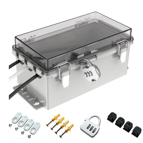 Boîte électrique imperméable IP66 extérieur 9x5x4,3 pouces pour rallonge - 2