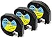 Produktbild Yellow Yeti 3 Schriftbander 91202 91222 S0721670 schwarz auf gelb, Kunststoff, 12mm x 4m Etikettenband kompatibel für LetraTag LT-100H LT-100T LT-110T QX50 XR XM 2000 Plus Etikettendrucker