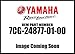 Yamaha 7CG-24877-01-00 Label, Caution; 7CG248770100 Made by Yamaha