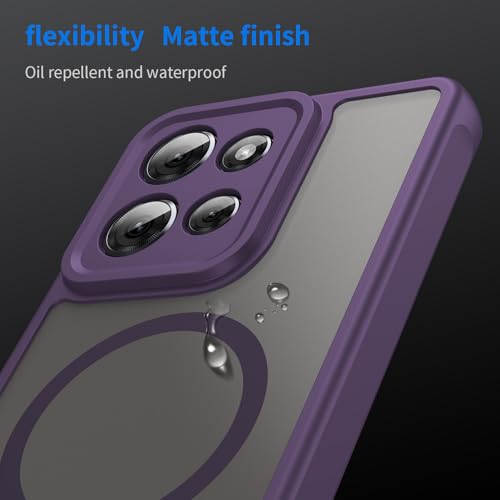 Image of Compatible with Moto G Play 2025 Case Cover,Compatible with MagSafe,Anti-Fall,Compatible with Motorola Moto G Power 2025 / Moto G 5G (2025) XT2513V T2513-1 Cell Protective Phone Case Purple