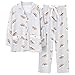 Produktbild Pyjamas-Sets für Frauen Stilvolle Cartoon-Pyjamas mit Langen Ärmeln Lange Pfannen Damen-Pyjamas Lässige Homewear-001_L
