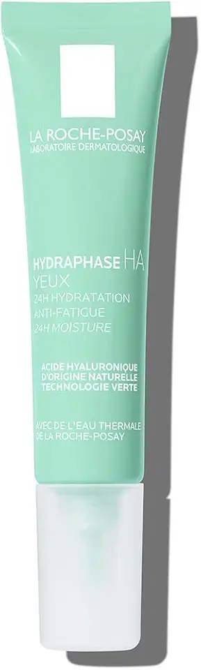 La Roche-Posay Hydraphase Intense Hyaluronic Acid Eyes, Reduces Under Eye Bags and Puffiness with Plumping Hydration, 0.5 Fl Oz