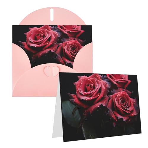 LHDGBWC Thinking of You J[h t 󔒂̃O[eBOJ[h 4x6 m[gJ[h Happy BirthdayJ[h @̃O[eBOJ[h p TL[J[h bh[YƃubN[t xr[V