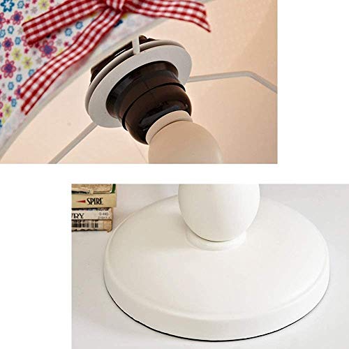 Lampe de table créative Bow Girl décoration bureau rose