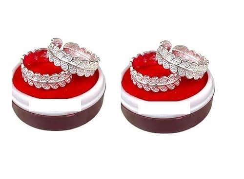 Adjustable Plated Toe Ring for Women – Traditional Ethnic Jewelry for Daily & Festive Occasions, 2 Pieces-picture-29