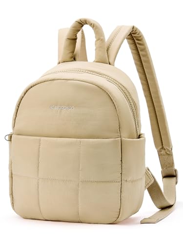 Image of WESTBRONCO Mini Backpack for Women Nylon Small Fashion Backpacks Purse Puffer Lightweight Backpacks for Travel, Shopping, Daily