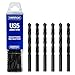 Champion US5-11/32 Contractor Series 11/32-Inch HSS GP Jobber Drill Bits-118 Deg. Black Oxide Treated - 6 Pack
