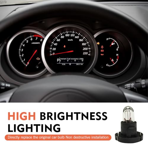Kit 5 piezas luces T4 halógeno para tablero 14V 1.12W miniatura 3