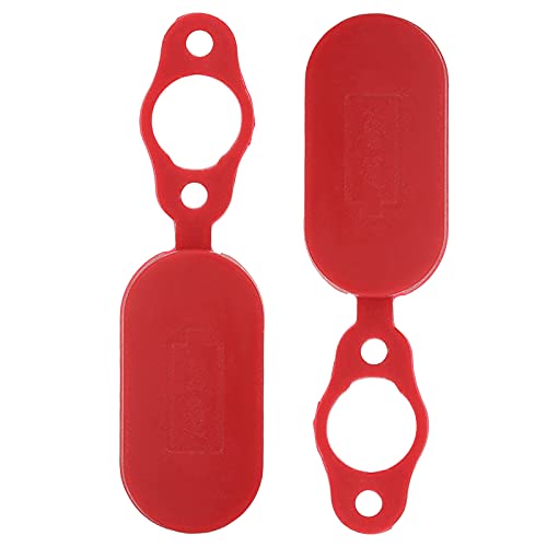 Keenso Electric Scooter Charging Port Cover, Waterproof, Waterproof Scooter Accessory, 2-Piece Rubber Cover - Image 2