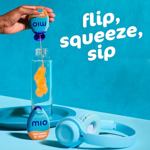 Image of Mio Energy Water Enhancer Variety Pack, 1.62 fl oz, 3 Flavors (Mango Peach, Orange Vanilla, Orange Tangerine) with Caffeine and B-Vitamins, Zero Sugar