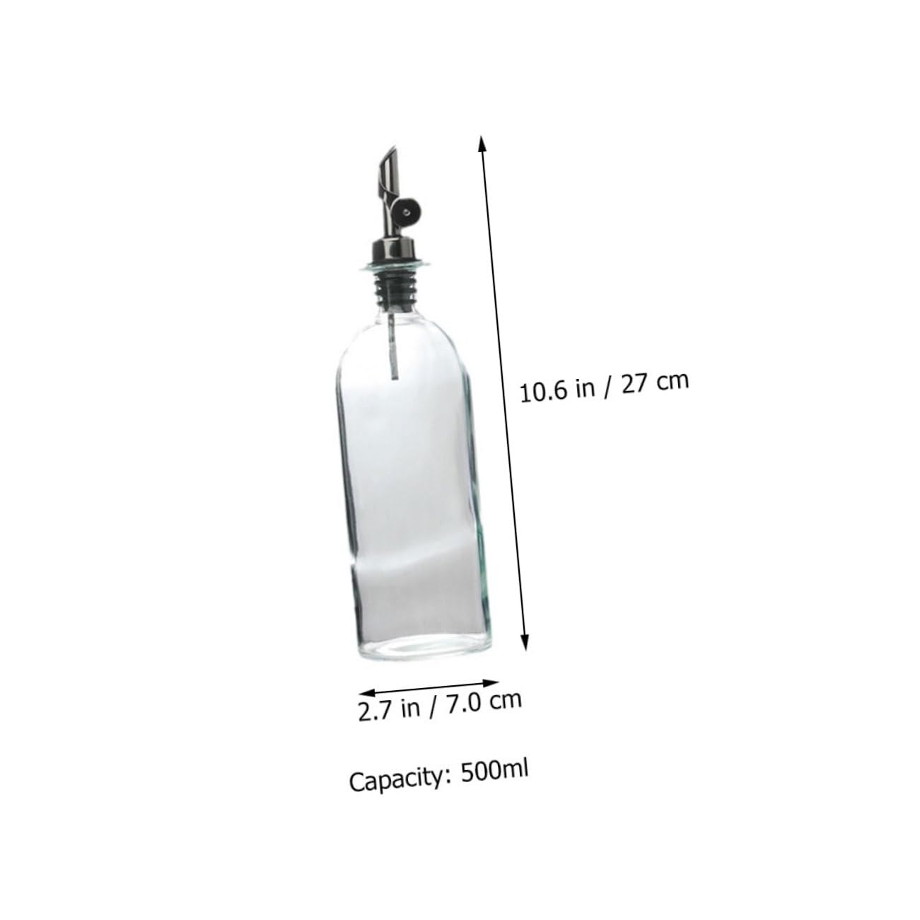 2piezas Dispensador Aceite Cocina Biberon Aceite Cocina Botella Vidrio Condimentos