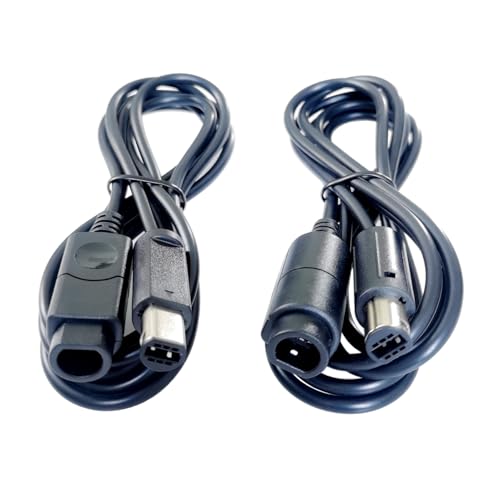 Rallonge Gamecube GCN de 1,8m pour jouer confortablement sur Wii | Lot de 2