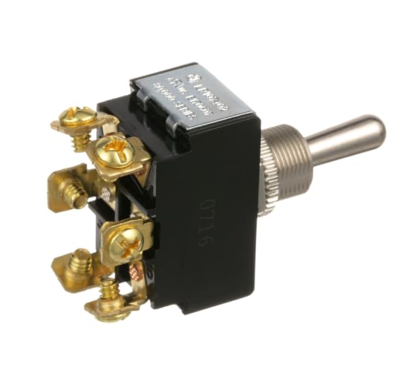 E170607 80,000 0716 DPDT On/Off/On 6 Screw Toggle Switch