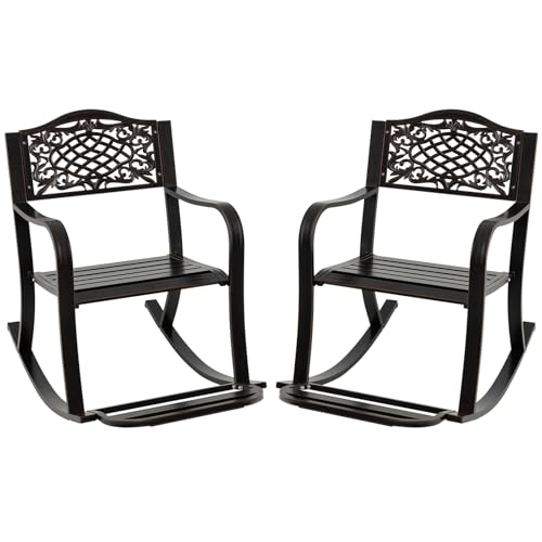 GOPLUS Mecedora de Patio Sillón Balancín