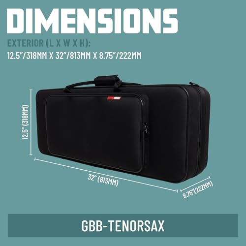 image for Gator Cases Largo Series Lightweight Beginner Case for Bb Tenor Saxoph