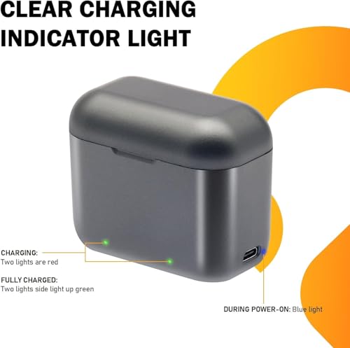 Image of ZODUCT Fast Battery Charger Hub Box for Insta 360 One X3 Action Camera Accessories, Portable 2 Channel Battery Charger Storage Station with SD Card Slots (Charger Hub Only)