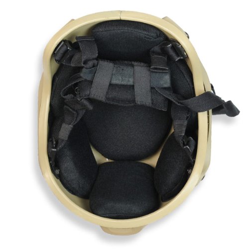 Amazon.co.jp: タクティカルヘルメット MICH2001タイプ 梨地加工