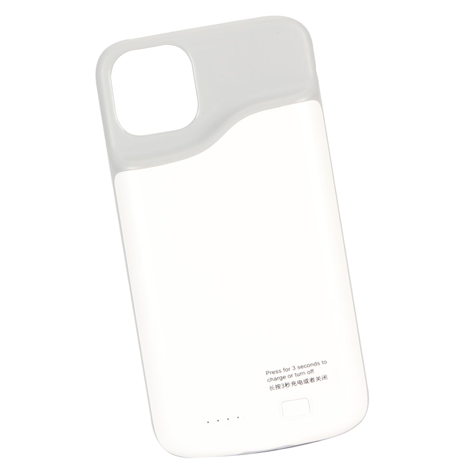 SIXRUN Custodia Batteria per IPhone 11 Pro Max, 6000mAh (WHITE)