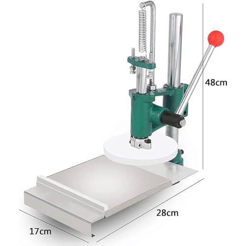 Manueller Teigschneider - Elektrische Pizzateigpresse Maschine für den privaten und gewerblichen Gebrauch, vielseitiger Teigroller und Nudelmaschine
