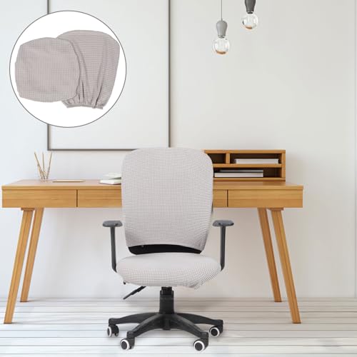 Funda para silla de oficina para solucionar el desgaste del respaldo dividido 6