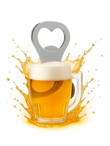 Abridor de Garrafa Magnético para Geladeira – Ímã Forte, Design Criativo, Prático para Cerveja e Refrigerantes – Uso Doméstico, Churrasco e Bar