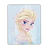 マウスパッド マウスパッド おしゃれ アナと雪の女王 小幅 滑り止め加工 かわいい デスクパッド 防水 人間工学 サイバーカフェ オフィス最適 適度な表面摩擦 7 X 8.6 In
