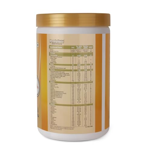Image of PentaSure IMMUNOMAX - Immunity Booter | Triple Protection Formula | Whey Protein, MCT, Immuno Nutrients | Reduce Inflammation, Helps Protein Synthesis | 22.95g Protein per 100g | Creamy Vanilla - 1kg