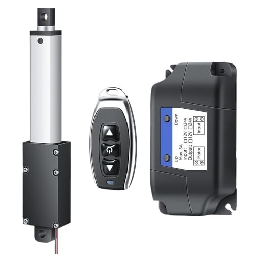 Mini actuador lineal eléctrico de 6V/12V/24VDC con carrera de 30mm 6
