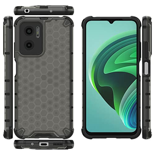 Image of Glasgow Back Case Cover Designed for [ Mi Redmi 11 Prime 5G ] - Black