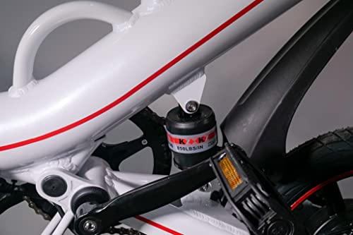 Mini Electric Bike 400W (Folding) (White) - Image 8