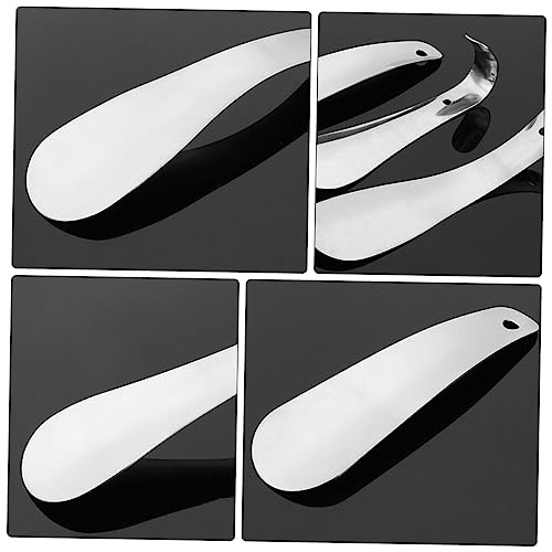 Homoyoyo 3pcs Shoe Lifters Fashion Shoehorns for Easy Footwear Accessory for Sneakers Dress Shoes and Boots Secure Grip Hanging Design4