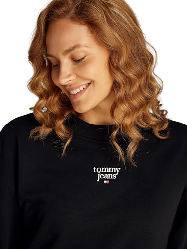 Sweat à col rond Tommy Jeans femme pull décontracté en molleton