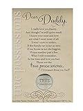 Daddy Sentimental Keepsake Pewter Coin (True Possessions)