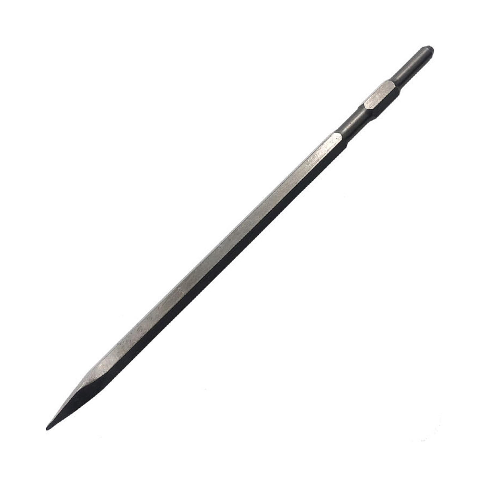 Newft Hexagonal Tip 600Mm Electric Hammer Drill Round Hexagon Gouge Hammer Gouge Extended Slotting Pick Drill