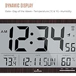 MARATHON Slim Jumbo Atomic Clock