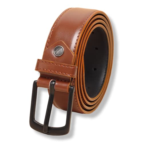 Image of ZORO Men' PU Leather Belt, (Black,Brown,Tan)