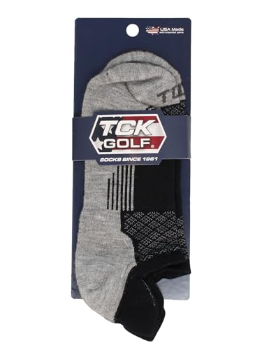 No Show Running & Golf Socks Mens & Womens Ankle Sport Sock w/Heel Tab, Targeted Compression, Cushioned & Breathable3