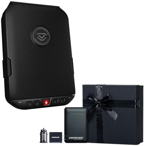 Vaultek LifePod 20 | Secure Waterproof Travel Case & Rugged Electronic Lock Box | Portable Handgun Organizer with Backlit Keypad, App Control, Anti‑Impact Latch Design | Signature Series Kit