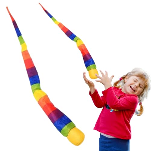 Colorful Game Sphere - Light Catch Toy, Floating Tail Ball, Rainbow Tail Toy for Backyard Games, Luminous Tail Ball for Building Skills For Backyard Games