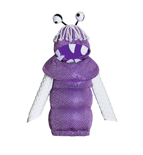 Disfraz completo de monstruo morado estilo Sully miniatura 1