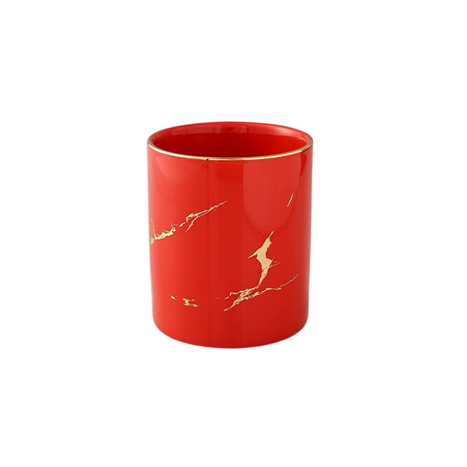 Porte Stylo Bureau Porte-stylo en céramique de bureau de bureau moderne rangement crayon tasse d'étudiant maquillage de maquillage de maquillage peigne de rangement Porte-crayons/Porte-stylo ( Color :