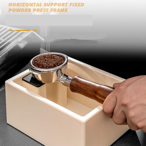 Cubo para posos de café con absorción de impactos para proteger encimeras 2
