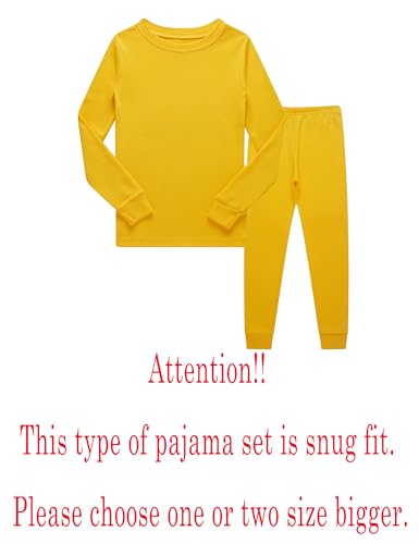 Image of Family Feeling Little Big Boy Pajamas Sets 100% Cotton Pjs Kids Jammies