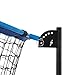 Zivisamt Volleyball Setter Trainer Net, Adjustable Angle Height Practice Net with Wheels for Indoor Outdoor Practice Serving Spiking Setting Training Equipment,Sturdy Footed Base