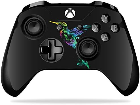 MightySkins Skin Compatible with Microsoft Xbox One X Controller - Strange Smoke | Protective, Durable, and Unique Vinyl Decal wrap Cover | Easy to Apply, Remove, and Change Styles | Made in The USA image 3