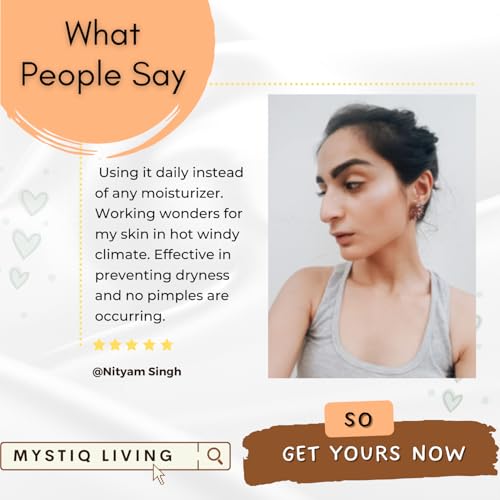 Image of Mystiq Living Glycerine for Skin Care and Face (Pure and Unscented) | Vegetable Glycerin Liquid | Organic -200 ML
