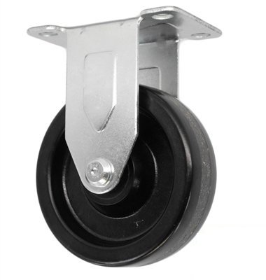 CasterHQ - 3" X 1.25" Light Duty PHENOLIC Wheel - Rigid Caster - Commercial/Industrial Equipment Replacement Casters